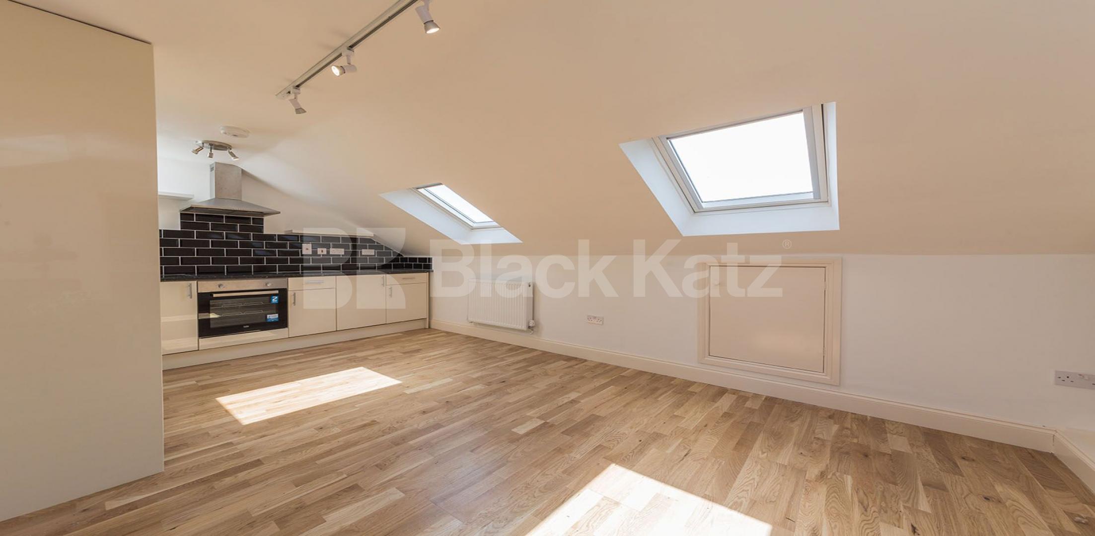 			New Instruction! Private roof terrace!, 2 Bedroom, 1 bath, 1 reception Flat			 Wetherill Road , Muswell Hill
